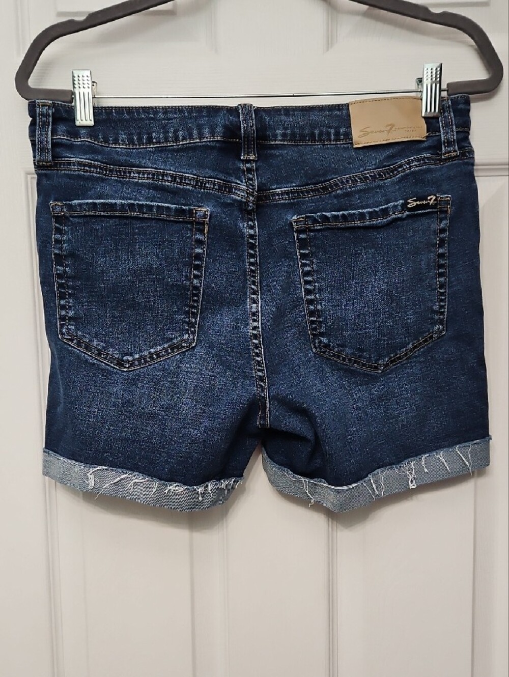 Seven7 Frayed Hem Shorts - Picture 5 of 7